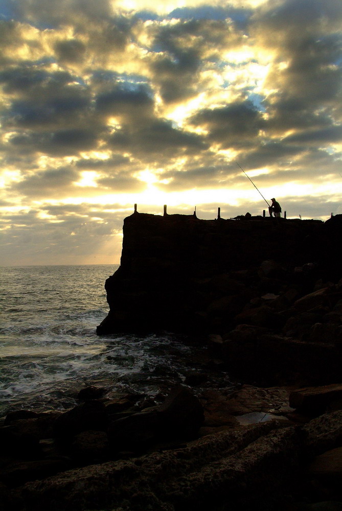 Rocks Fisherman