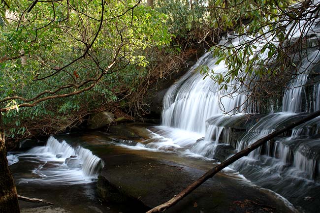 waterfall on Grogan Creek