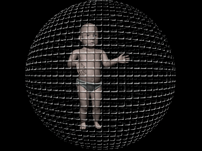 JJMacks Rotating Cage with Dancing Baby
