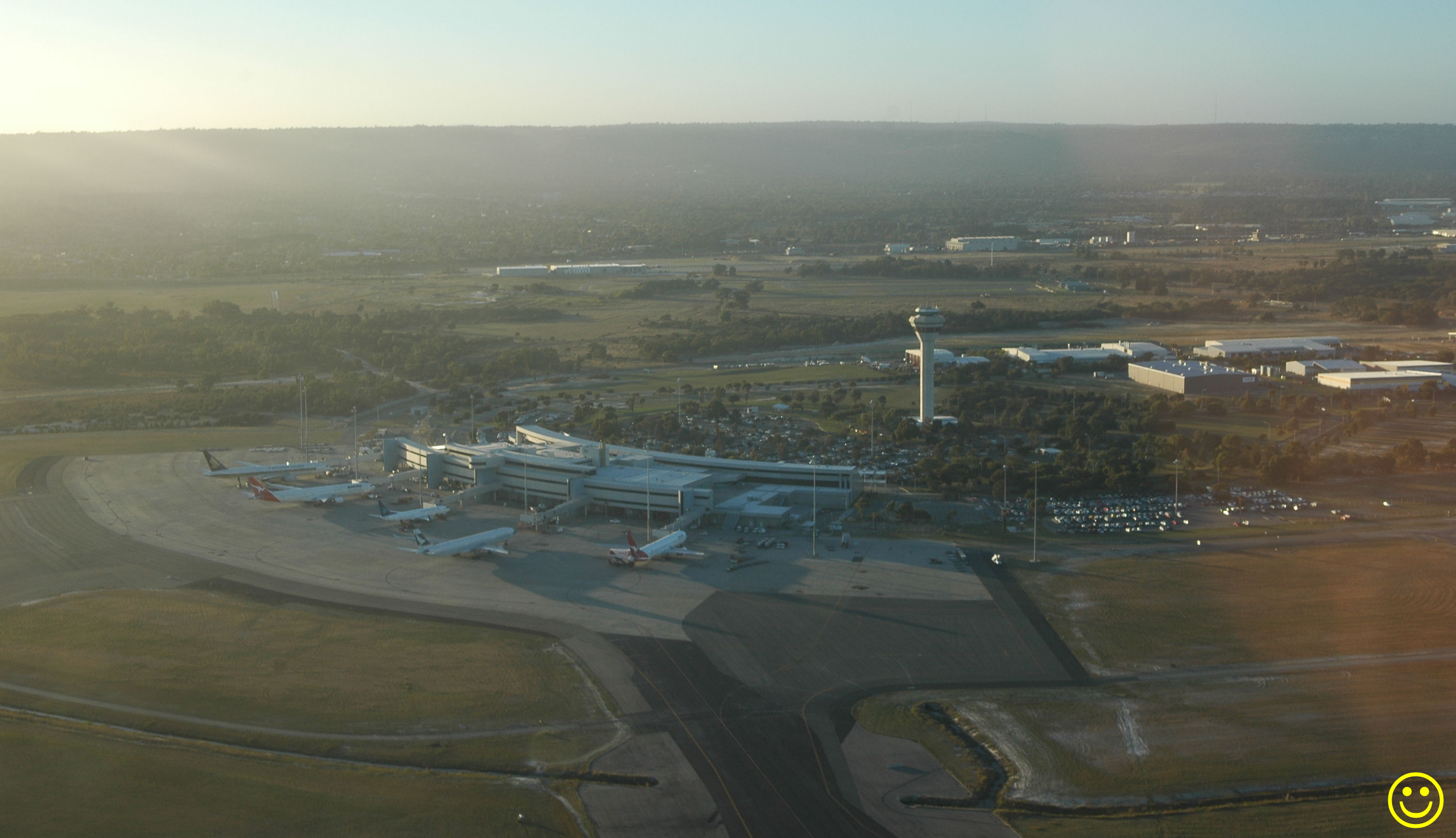 Perth international airport terminal