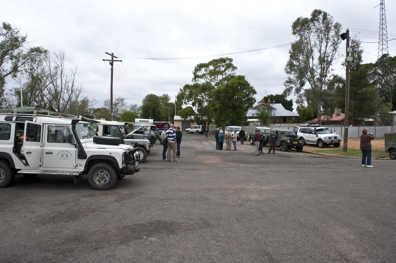 Landies on display at the Bourke Wharf Precinct.