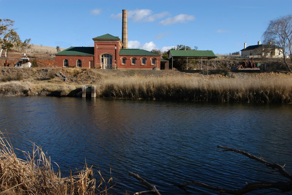 THE HISTORIC WATER WORKS, MARSDEN WEIR, GOULBURN.