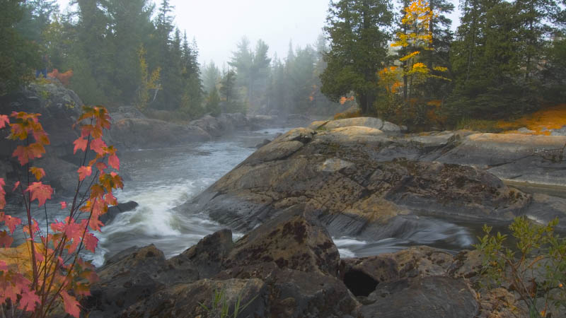 Morning MIst - Wahnapitei River