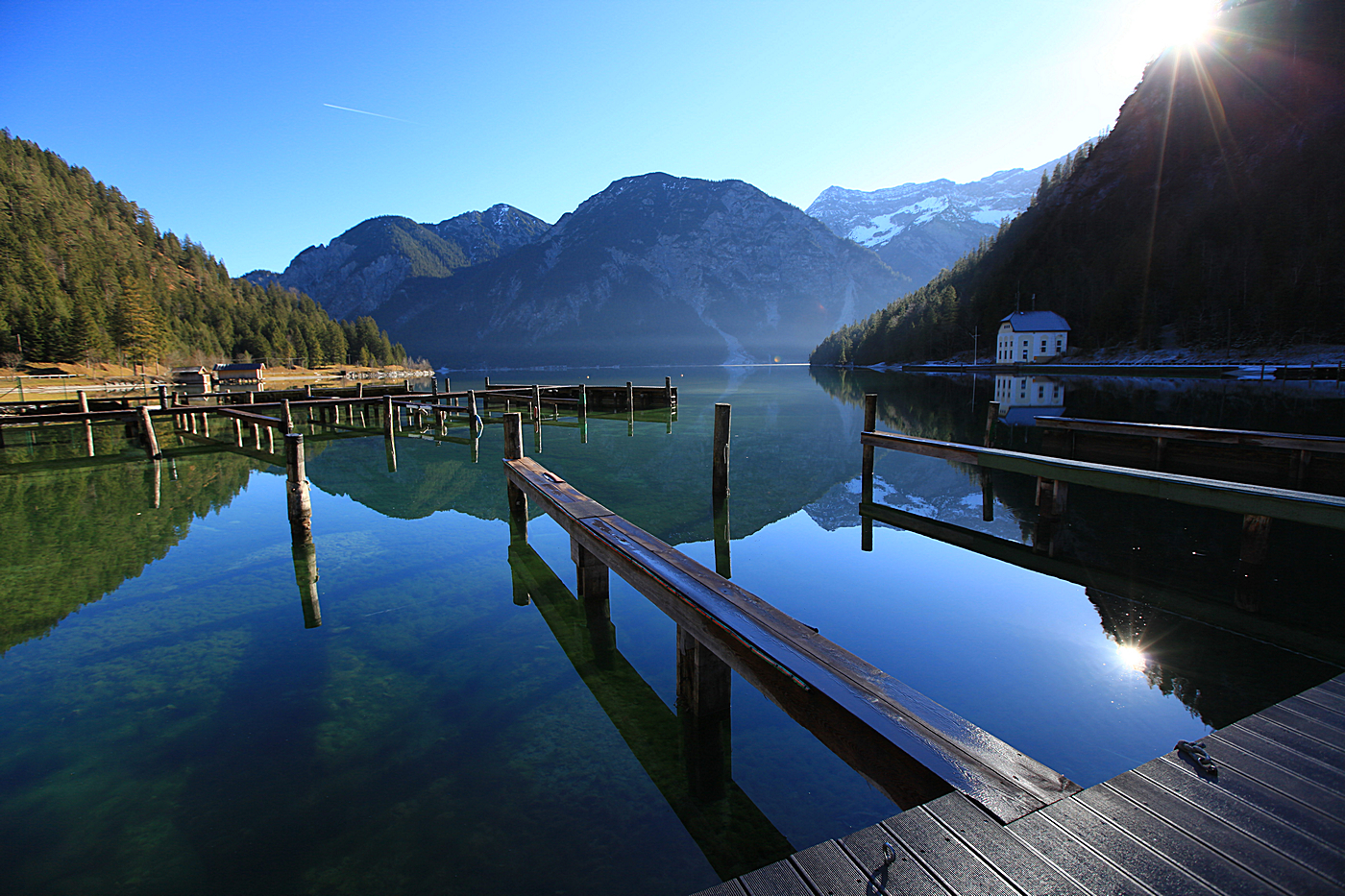 Lake Plansee in Tyrol