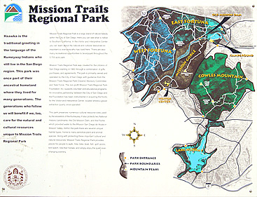 Mission Trails Map