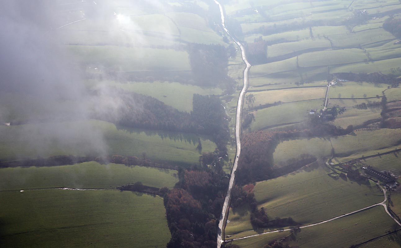 Patches of low cloud