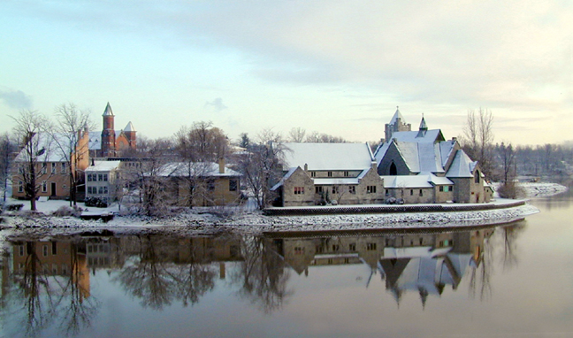 a light powdered-sugar dusting of snow...