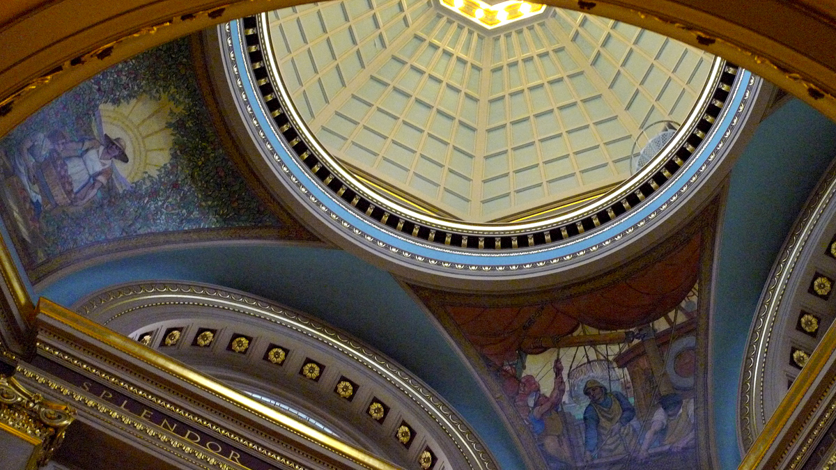 Rotunda, Parliament Building, Victoria, British Columbia, Canada, 2009