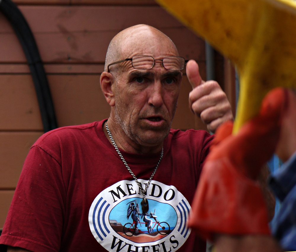 Commercial fisherman (2), Fort Bragg, California, 2009