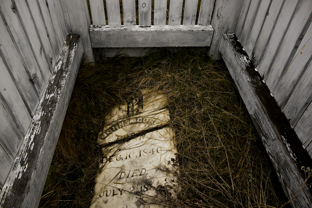 Down and out, Cemetery, Bonanza, Idaho, 2010