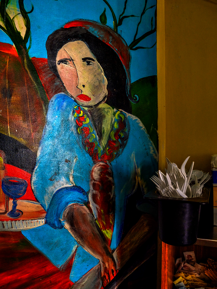 Coffee shop, Miami Beach, Florida, 2013