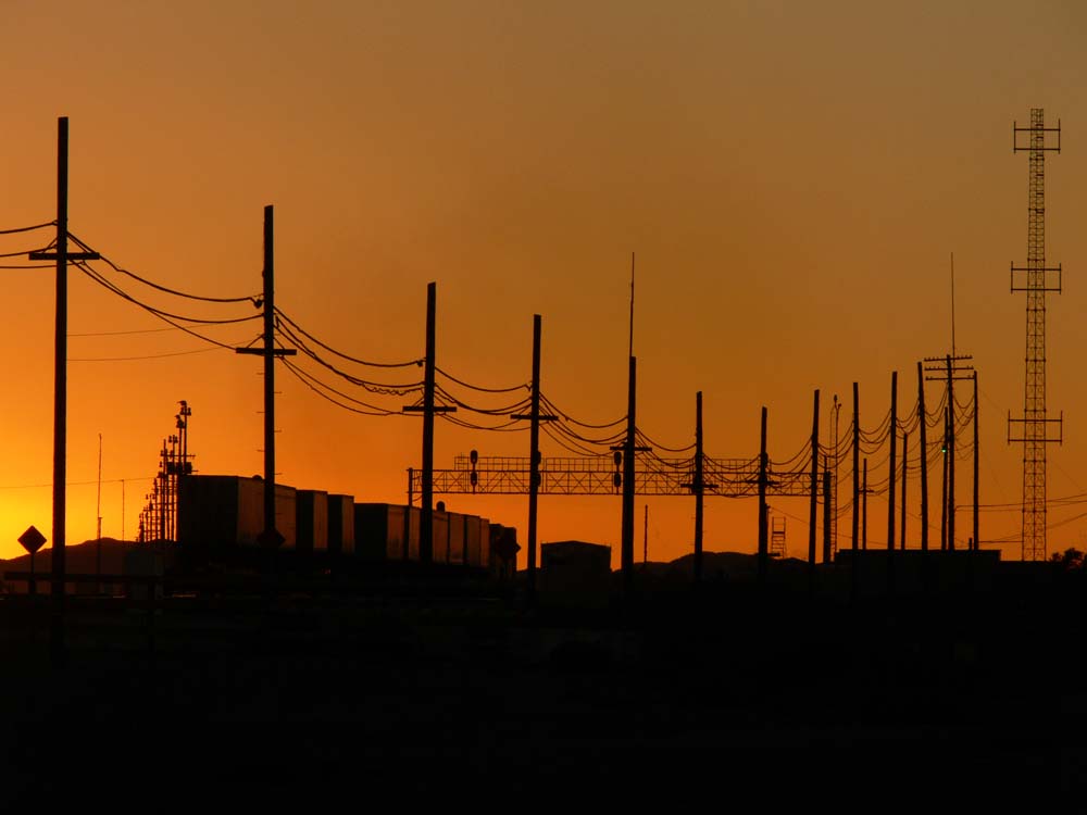 Freight Train, Barstow, California, 2006