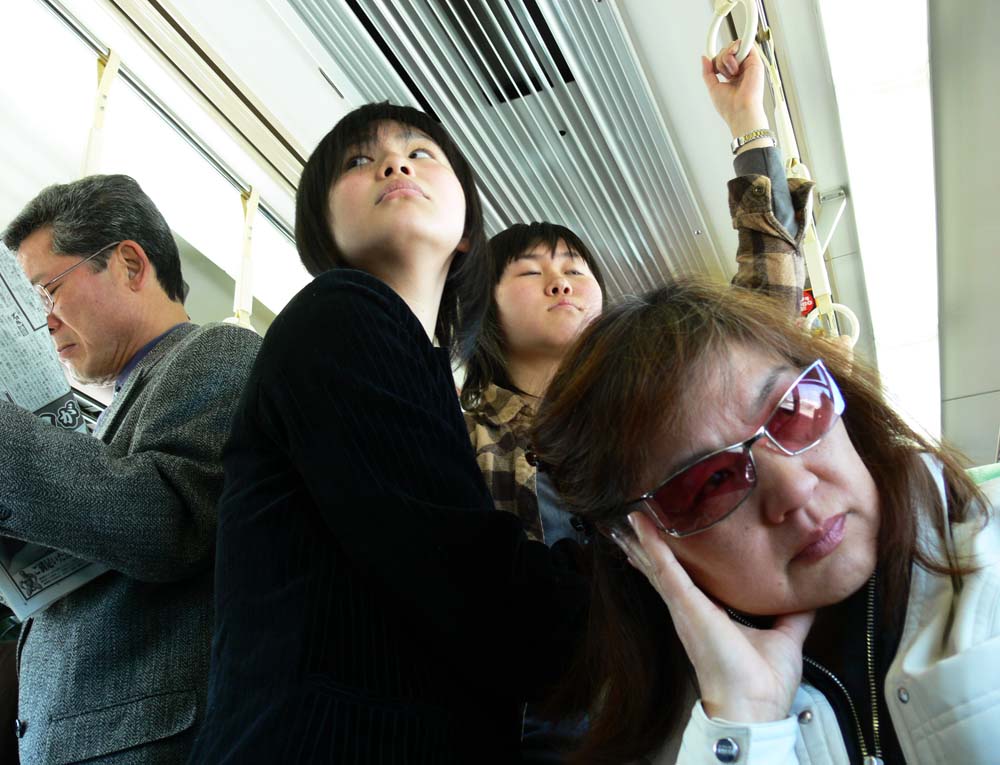 Aboard the Kobe-Kyoto Express, Kyoto, Japan, 2006