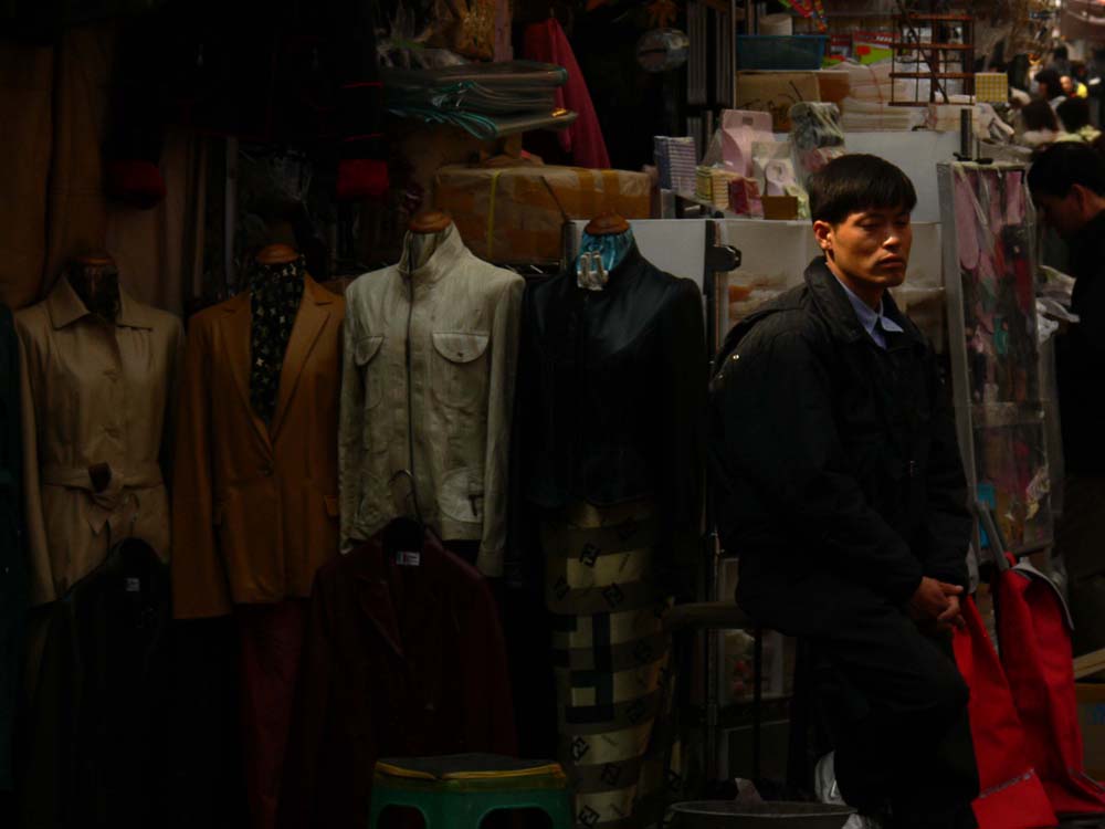 Clothing stall, Namdaemun Market, Seoul, Korea, 2006