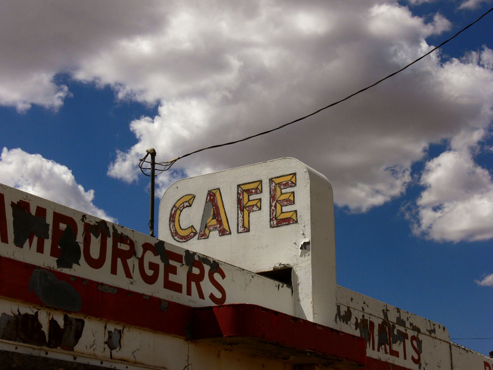 Caf, Twin Arrows, Arizona, 2006