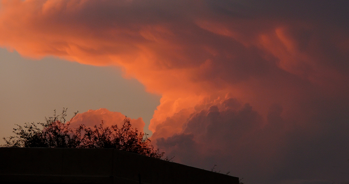 Monsoon ablaze, Phoenix, Arizona, 2006