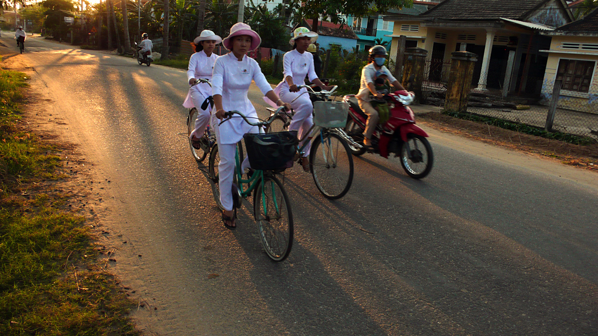 High school students, Hoi An, Vietnam, 2007
