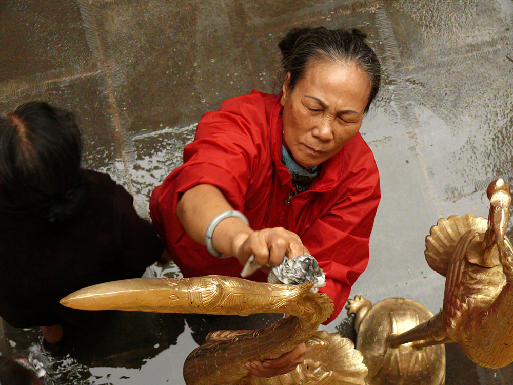 Preparations, Ambassador Pagoda, Hanoi, Vietnam, 2007