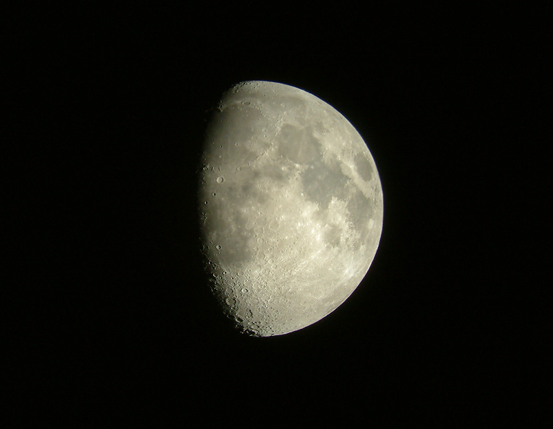 Luna en cuarto creciente