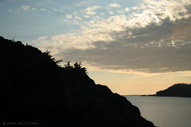 TURNAGAIN ARM SUNSET