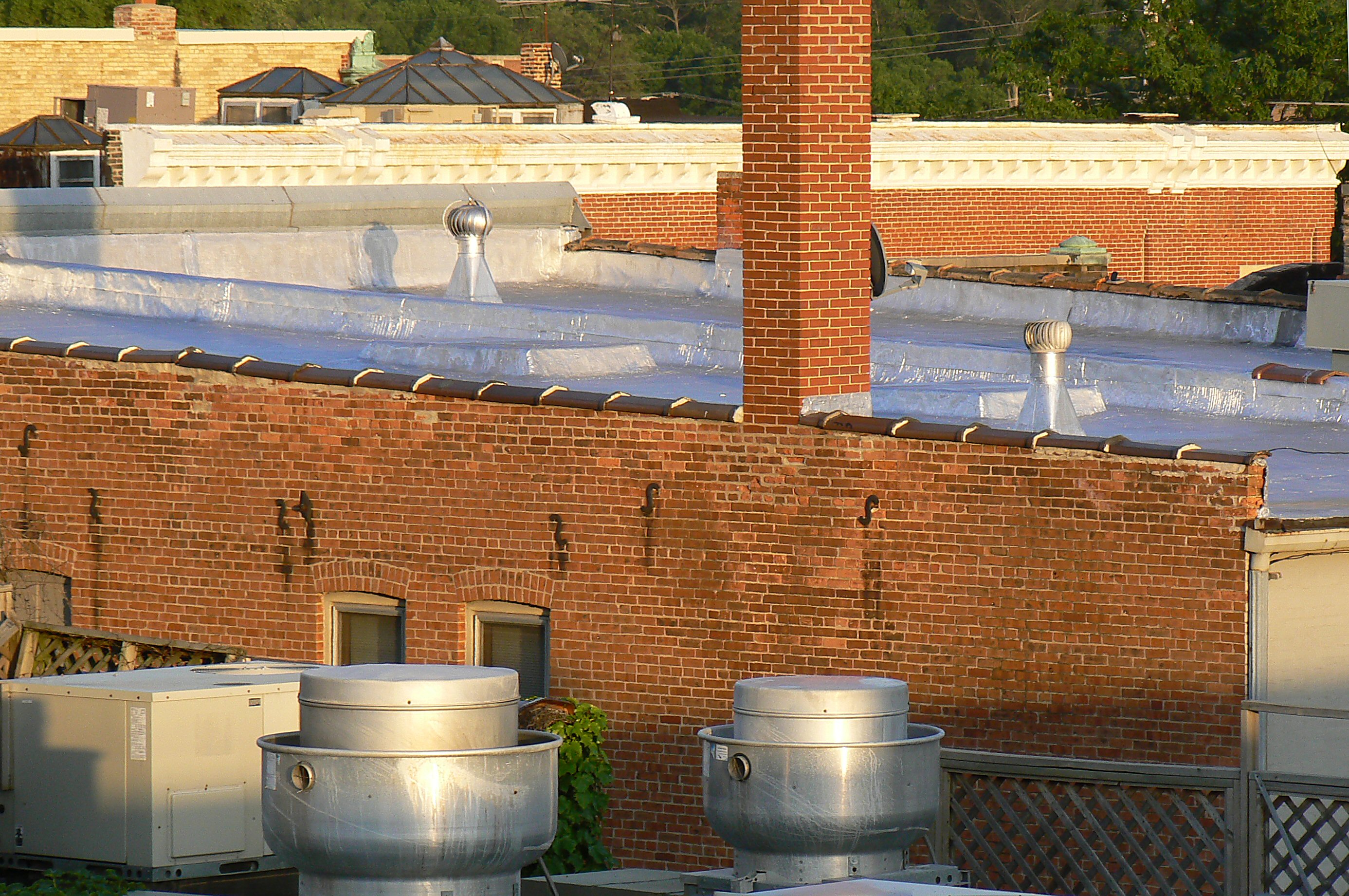 Roof in Sunset