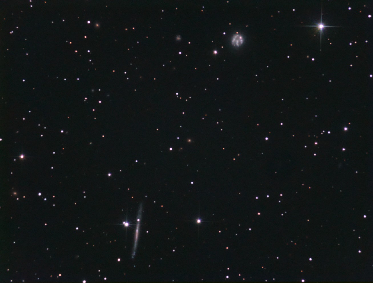 NGC 2537 (Arp 006) & IC 2233
