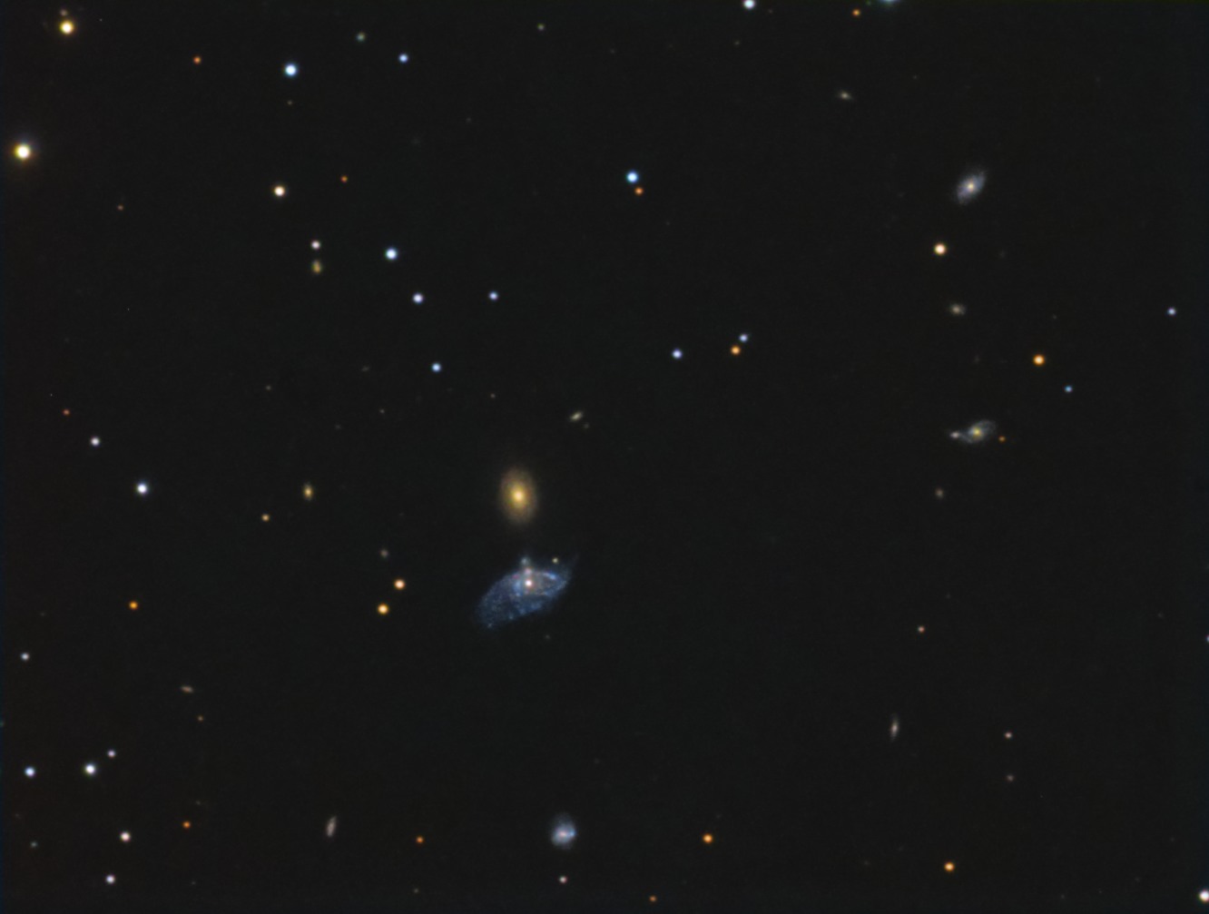 UGC 849 & PGC 4748 (Arp 119) <br> PGC 4728 (Arp 088)