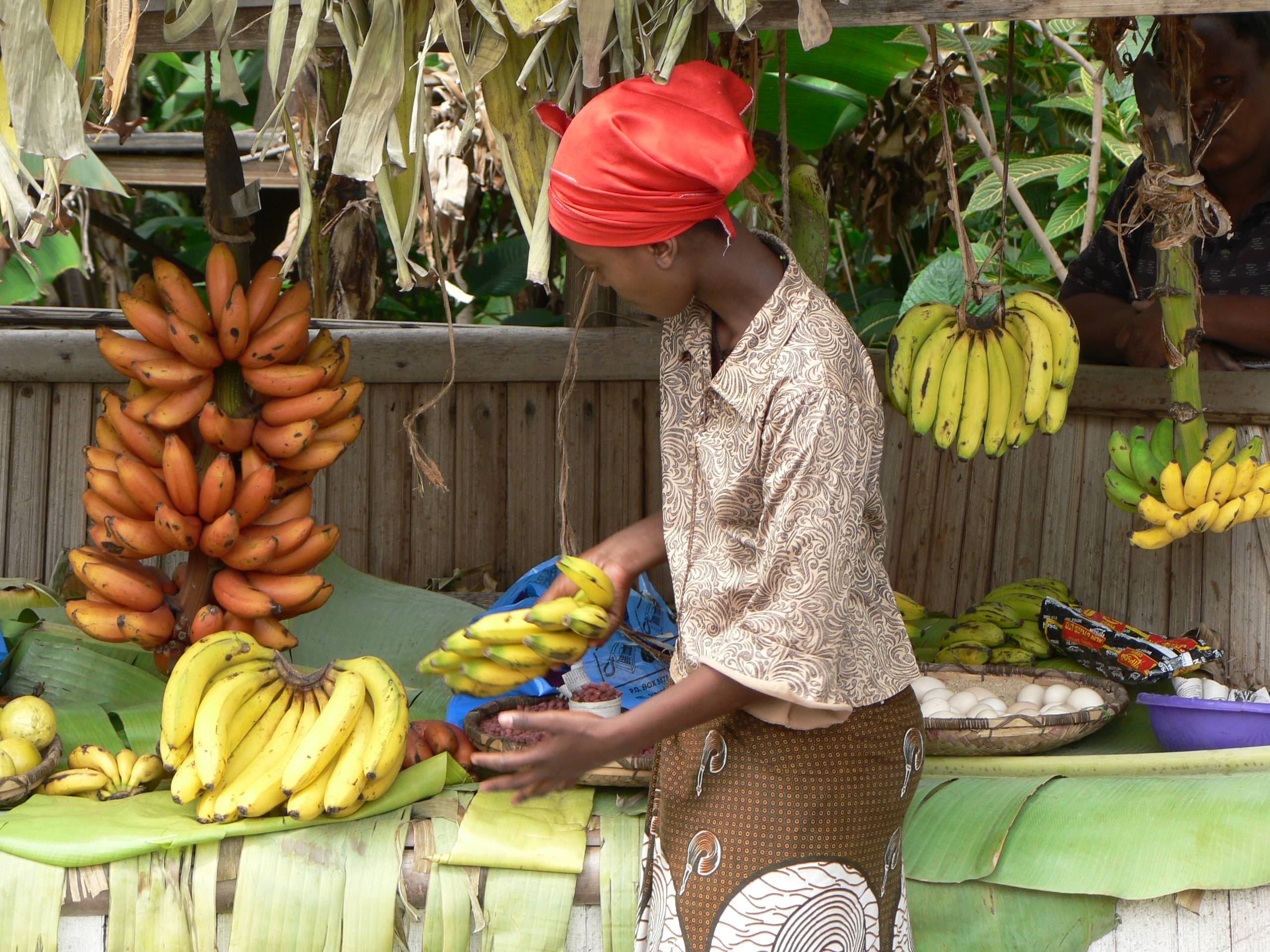 banana seller