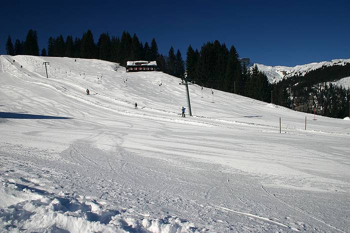 Kleinwalsertal - Winterwanderung Hhenweg Fuchsfarm nach Baad