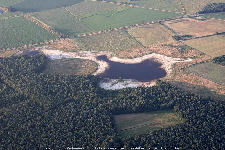 Natuurgebied langs de baan Minderhout/Baarle-Hertog