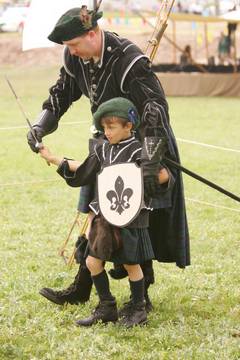 The Court of Mary Queen of Scots at Livermore Scotish games