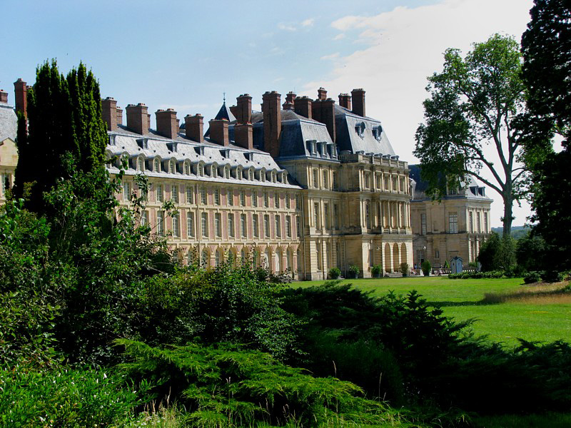 Château coté jardin