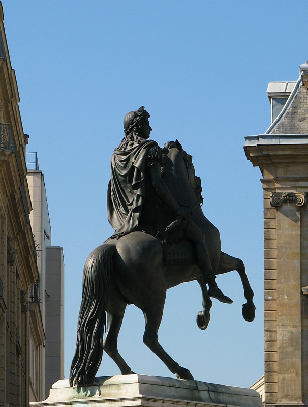 Louis XIV sur la place des Victoires