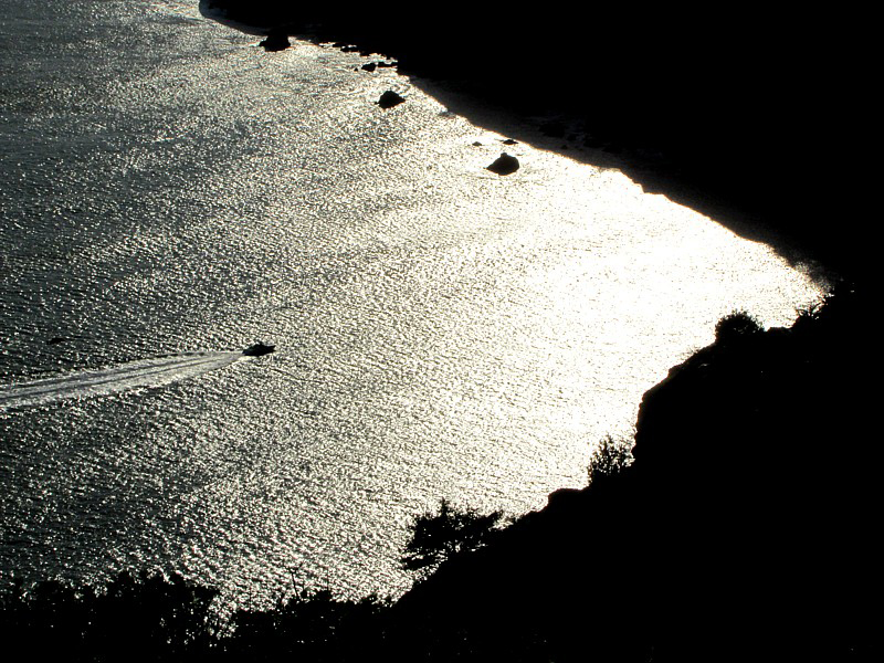 dans la baie de San Francisco