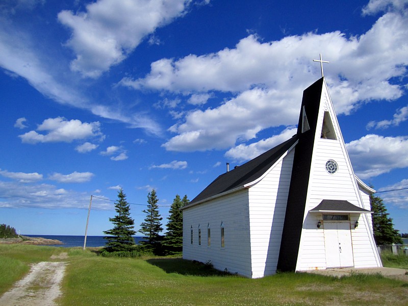 petite glise blanche