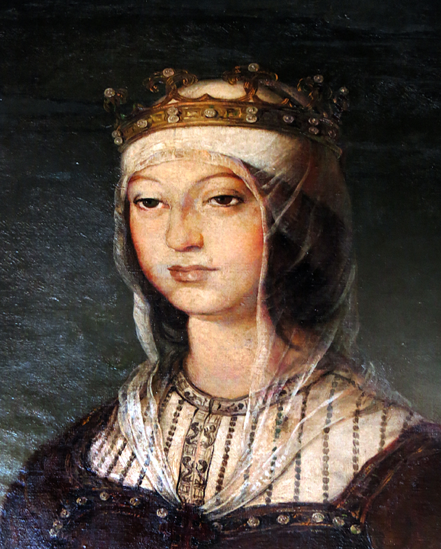 Portrait d'une reine... Isabelle de Castille sans doute