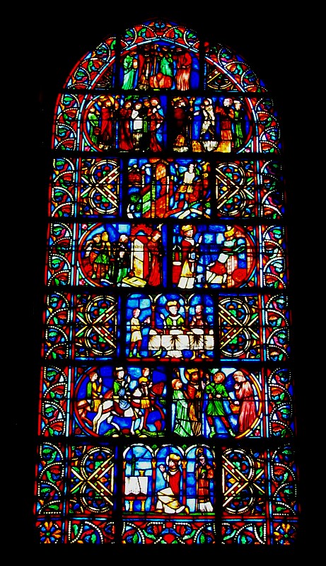 vitrail complet de Saint-Rémi
