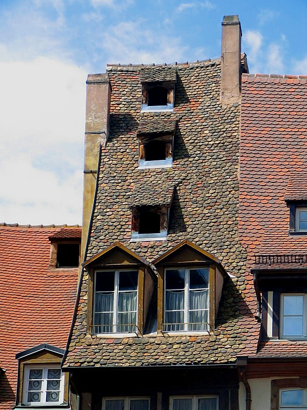 les toits de Strasbourg