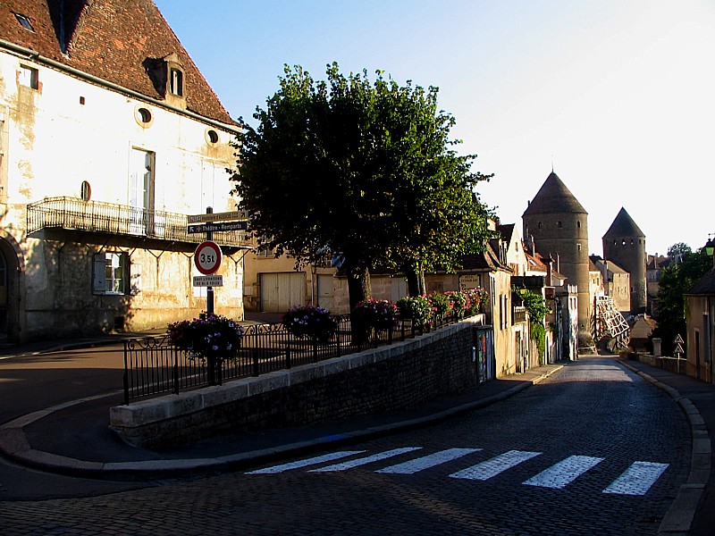 coucher de soleil  Semur