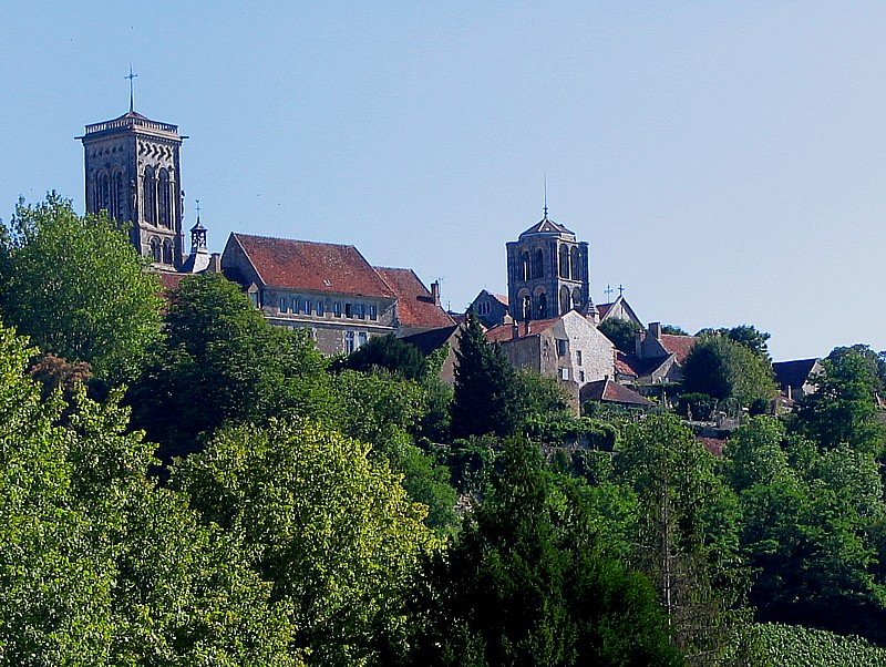 vue générale de Vézelay