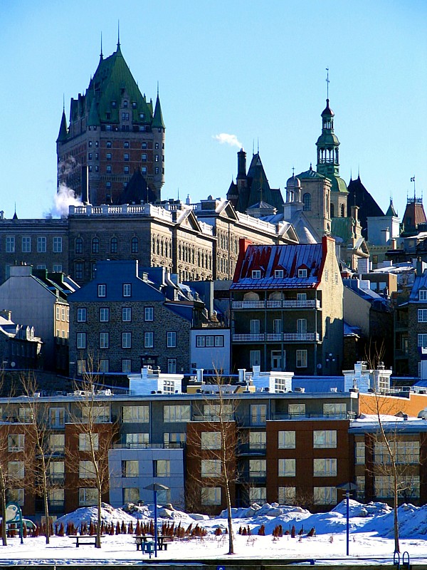 Vue du chteau Frontenac