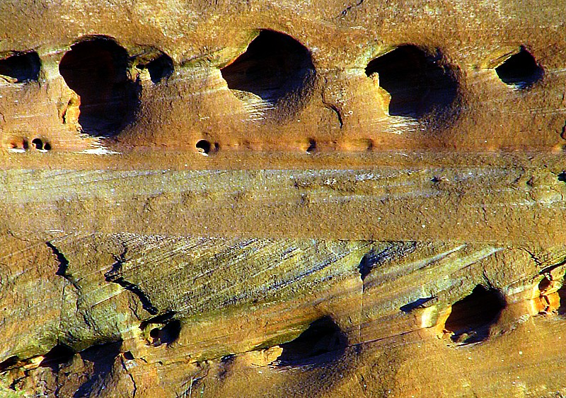 natural holes , Page.Arizona