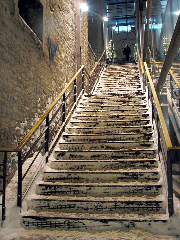 l'escalier du vieux