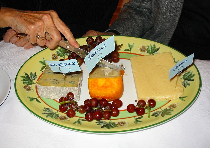 le deuxime plateau de fromages