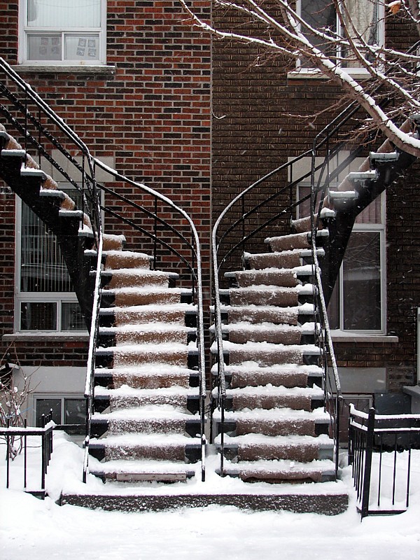 escaliers de Montral