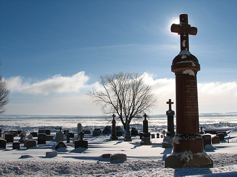 le cimetière de l'Ile