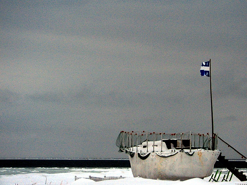 le bateau sans mat