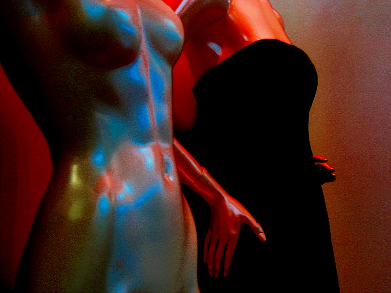 deux demi nu
