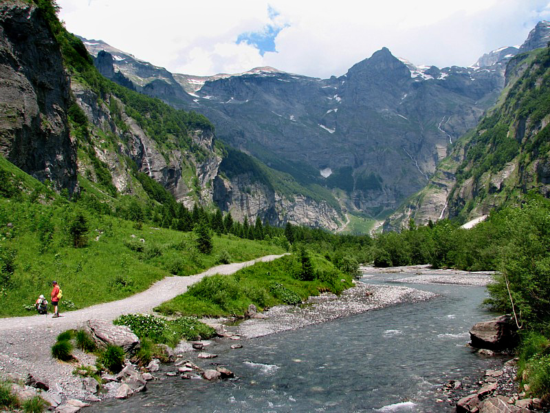 le fond de la valle