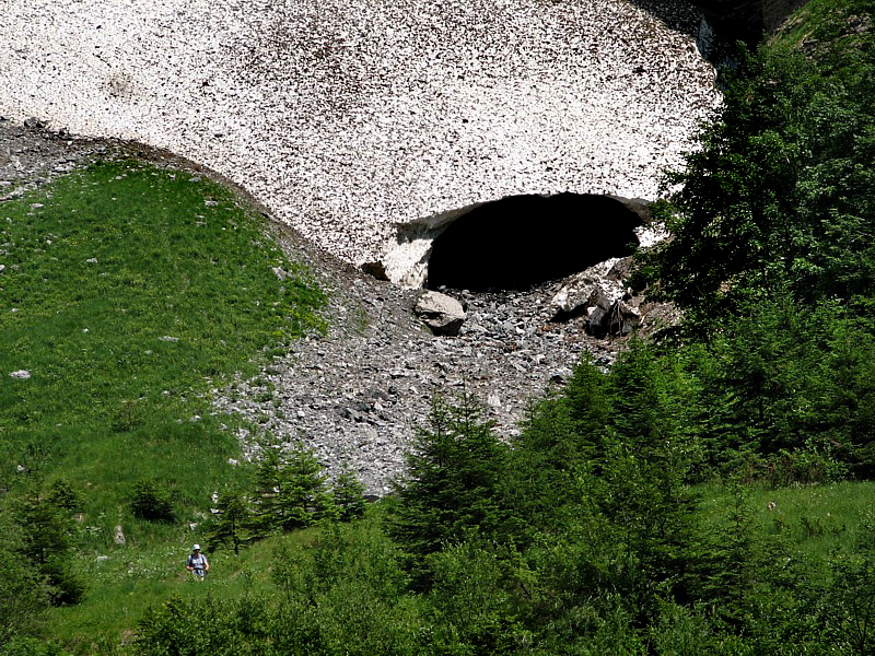 la grotte de neige